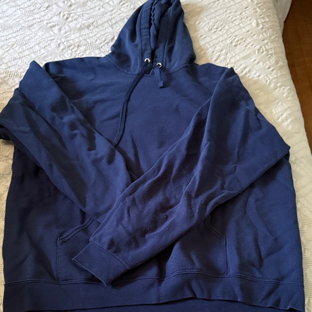 Athletic Works Men's Navy Hoodie